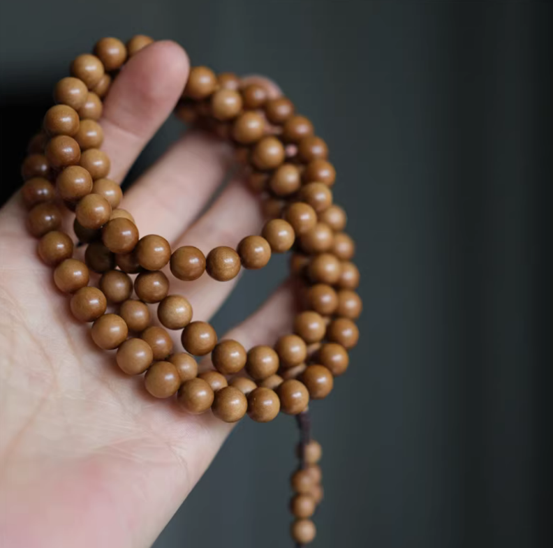 old mountain sandalwood sandalwood beads rosary bracelet