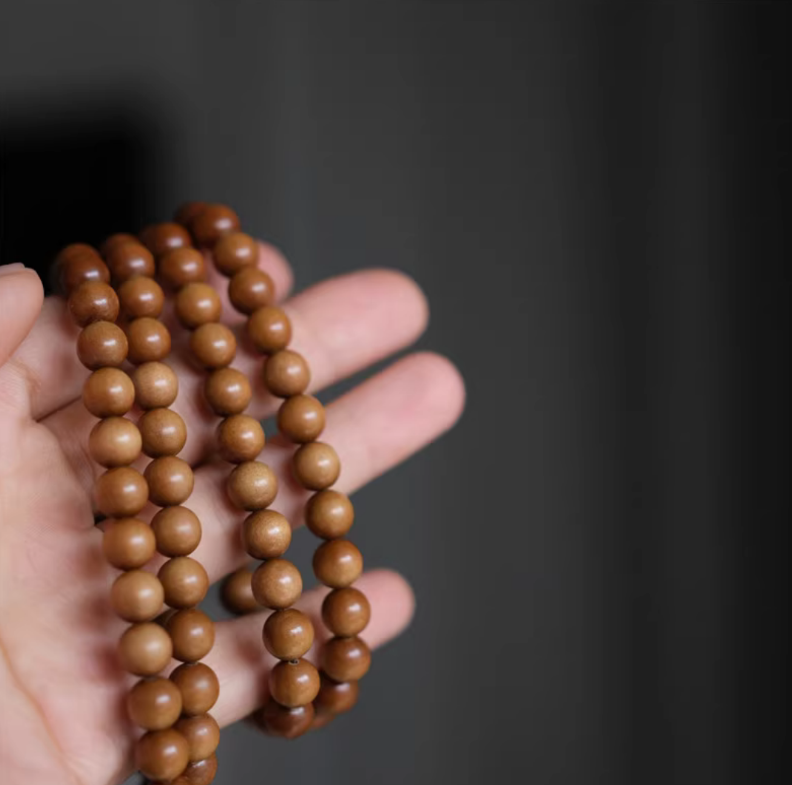 old mountain sandalwood sandalwood beads rosary bracelet