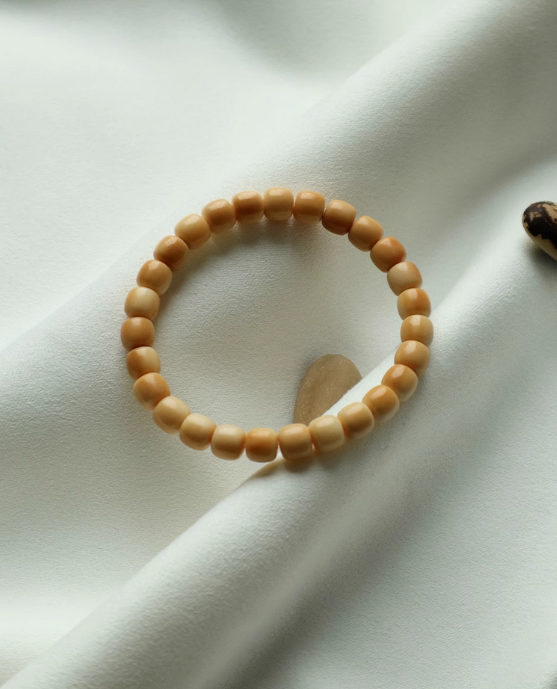 natural seed bucket beads