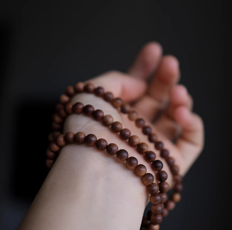 black flesh tiger skin pattern sandalwood